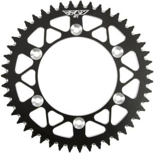 REAR SPROCKET ALUMINUM 47T-520 BLK HUSQ/KTM