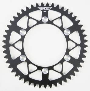 REAR SPROCKET ALUMINUM 49T-520 BLK HUSQ/KTM