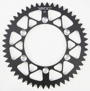 REAR SPROCKET ALUMINUM 50T-520 BLK HUSQ/KTM