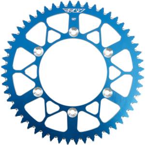 REAR SPROCKET ALUMINUM 52T-520 BLU HUSQ/KTM