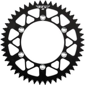 REAR SPROCKET ALUMINUM 48T-520 BLK SUZ