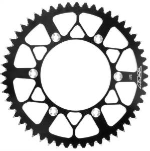 REAR SPROCKET ALUMINUM 52T-520 BLK SUZ