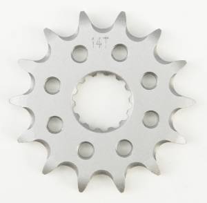 FRONT CS SPROCKET STEEL 14T-428 YAM