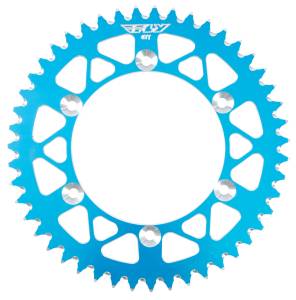 REAR SPROCKET ALUMINUM 47T-520 BLU HON/YAM