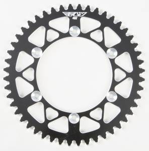 REAR SPROCKET ALUMINUM 48T-520 BLK HON/YAM