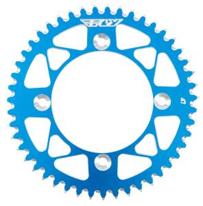 REAR SPROCKET ALUMINUM 47T-428 BLU SUZ/YAM