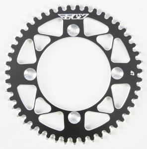 REAR SPROCKET ALUMINUM 47T-428 BLK SUZ/YAM