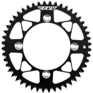 REAR SPROCKET ALUMINUM 48T-428 BLK SUZ/YAM