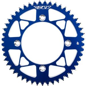 REAR SPROCKET ALUMINUM 49T-428 BLU SUZ/YAM