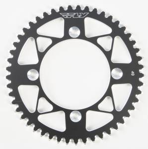 REAR SPROCKET ALUMINUM 49T-428 BLK SUZ/YAM