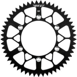 REAR SPROCKET ALUMINUM 53T-520 BLK BETA