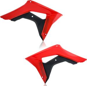 RADIATOR SHROUD RED/BLACK