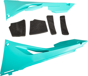 AIRBOX COVER TEAL CRF/X250/450