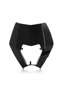 FRONT HEADLIGHT MASK BLACK