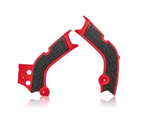 X-GRIP FRAME GUARDS RED/BLACK