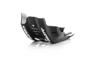 SKID PLATE W/LINKAGE GUARD BLACK/WHITE