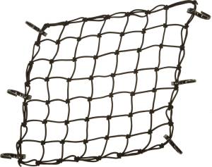 CARGO NET ADJUSTABLE BLACK 15"X15"