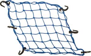 CARGO NET ADJUSTABLE BLUE 15"X15"