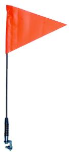 TELESCOPING SPRING MOUNT SAFETY FLAG