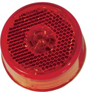 TRAILER LIGHT ROUND 2" 8-LED RED