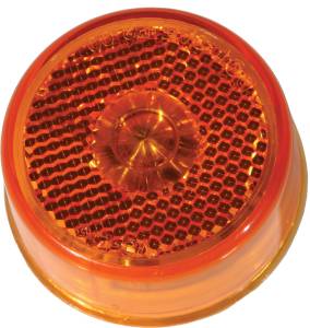 TRAILER LIGHT ROUND 2" 8-LED AMBER