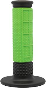 X.9 HALF WAFFLE GRIPS GREEN/BLACK