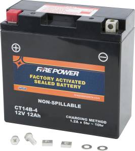 BATTERY CT14B-4 CT14B SEALED FACTORY ACTIVATED