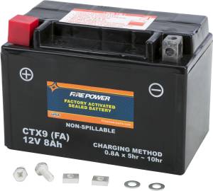 BATTERY CTX9 SEALED FACTORY ACTIVATED