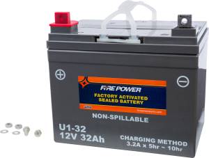 BATTERY U1-32 SEALED FACTORY ACTIVATED