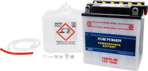 BATTERY W/ACID 12N10-3B 12V