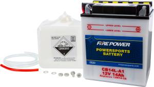 BATTERY W/ACID CB14L-A1 12V HEAVY DUTY