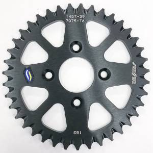 REAR SPROCKET ALUMINUM 39T-420 BLK COB