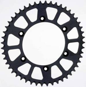 REAR SPROCKET ALUMINUM 48T-520 BLK HUS/HUSQ/KTM