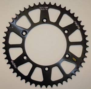 REAR SPROCKET ALUMINUM 52T-520 BLK SUZ