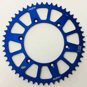 REAR SPROCKET ALUMINUM 51T-520 BLU HON/YAM