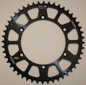 REAR SPROCKET ALUMINUM 52T-520 BLK KAW/SUZ