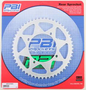 REAR SPROCKET ALUMINUM 53T-420 KAW/SUZ