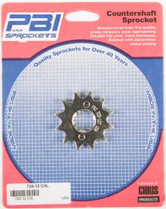 FRONT CS SPROCKET STEEL 12T-428 YAM