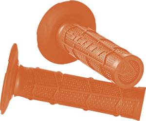 RADIAL FULL WAFFLE GRIPS ORANGE 7/8"