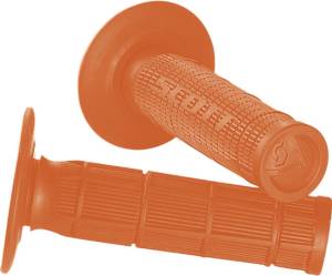 RADIAL HALF WAFFLE GRIPS ORANGE 7/8"