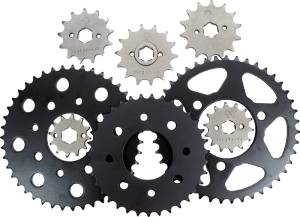 REAR SPROCKET STEEL 42T-525 HON/KAW