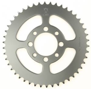 REAR SPROCKET STEEL 46T-420 KAW/SUZ