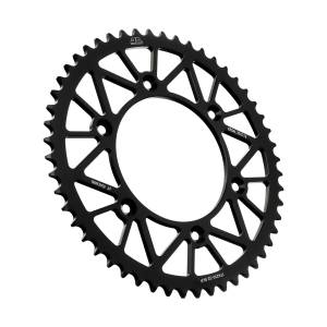 REAR RACELITE SPROCKET ALUM 52T-520 BLK BETA/HON