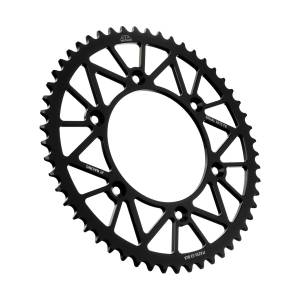 REAR RACELITE SPROCKET ALUM 53T-520 BLK BETA/HON