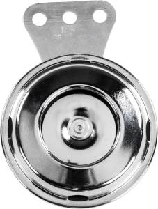 UNIVERSAL 12 VOLT HORN CHROME 2 3/4"