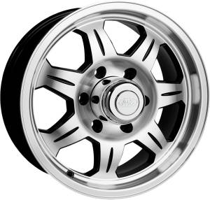 870 SERIES ALUMINUM TRAILER WHEEL 12"X4"