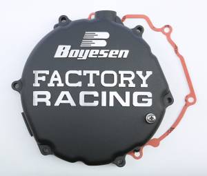 FACTORY RACING CLUTCH COVER BLACK