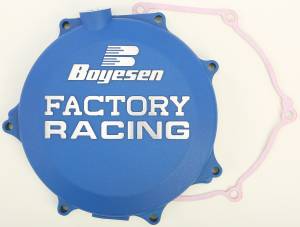 FACTORY RACING CLUTCH COVER BLUE