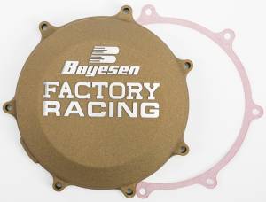 FACTORY RACING CLUTCH COVER KAW MAGNESIUM