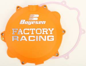 FACTORY RACING CLUTCH COVER ORANGE